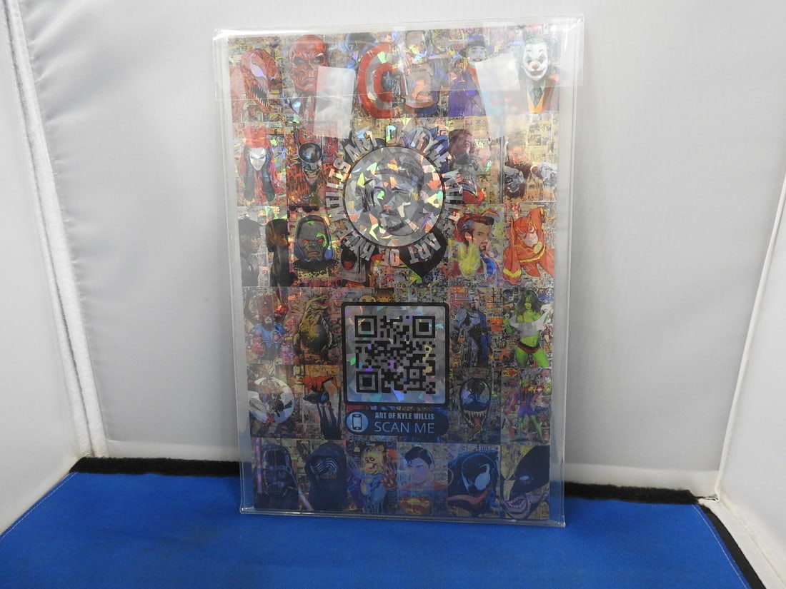 2024 MegaCon Orlando Collage Compendium #1 Shattered Glass Foil Variant - Signed Kyle Willis - 7