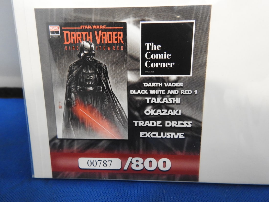 Star Wars: Darth Vader - Black, White & Red #1 Takashi Okazaki Trade Variant - 4