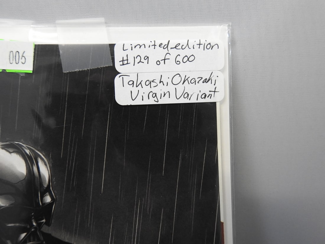 Star Wars: Darth Vader - Black, White & Red #1 Takashi Okazaki Virgin Variant - 3