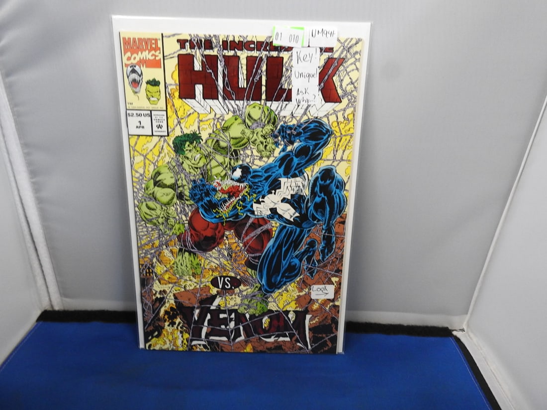 Incredible Hulk vs. Venom #1 Limited Edition: Incredible Hulk vs. Venom #1 limited edition, original sealed/protected copy as photographed.