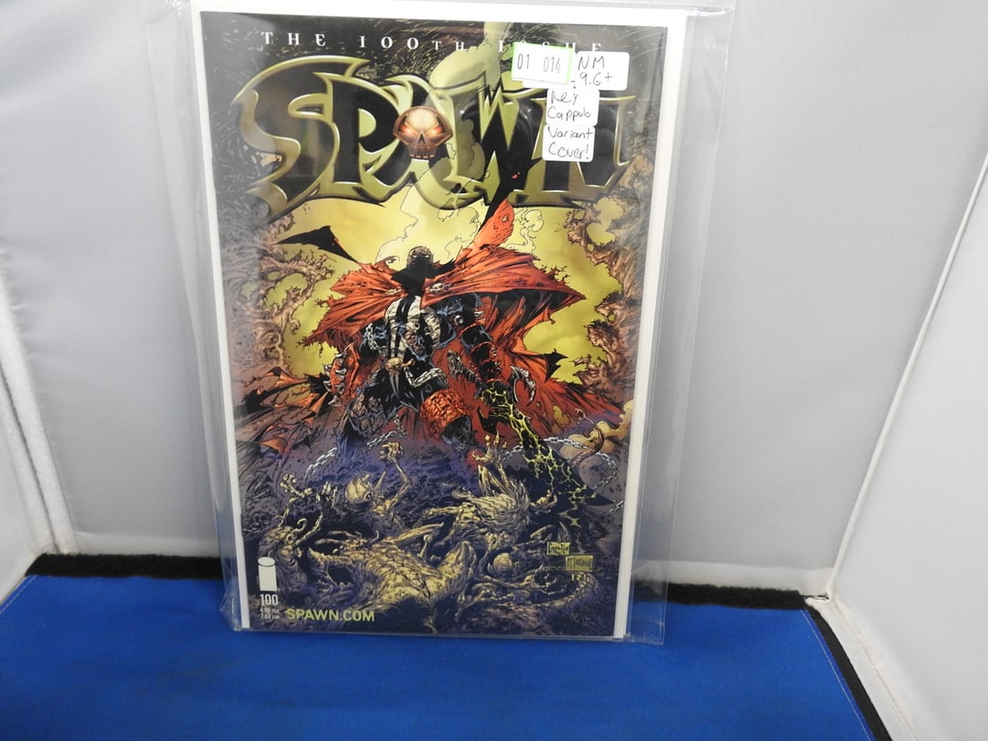 Spawn #100 Greg Capullo Variant Cover: Spawn #100 milestone issue with Greg Capullo variant cover.