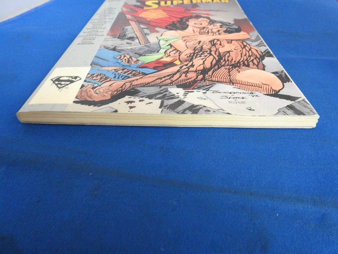 The Death of Superman Trade Paperback - 1993 - 7
