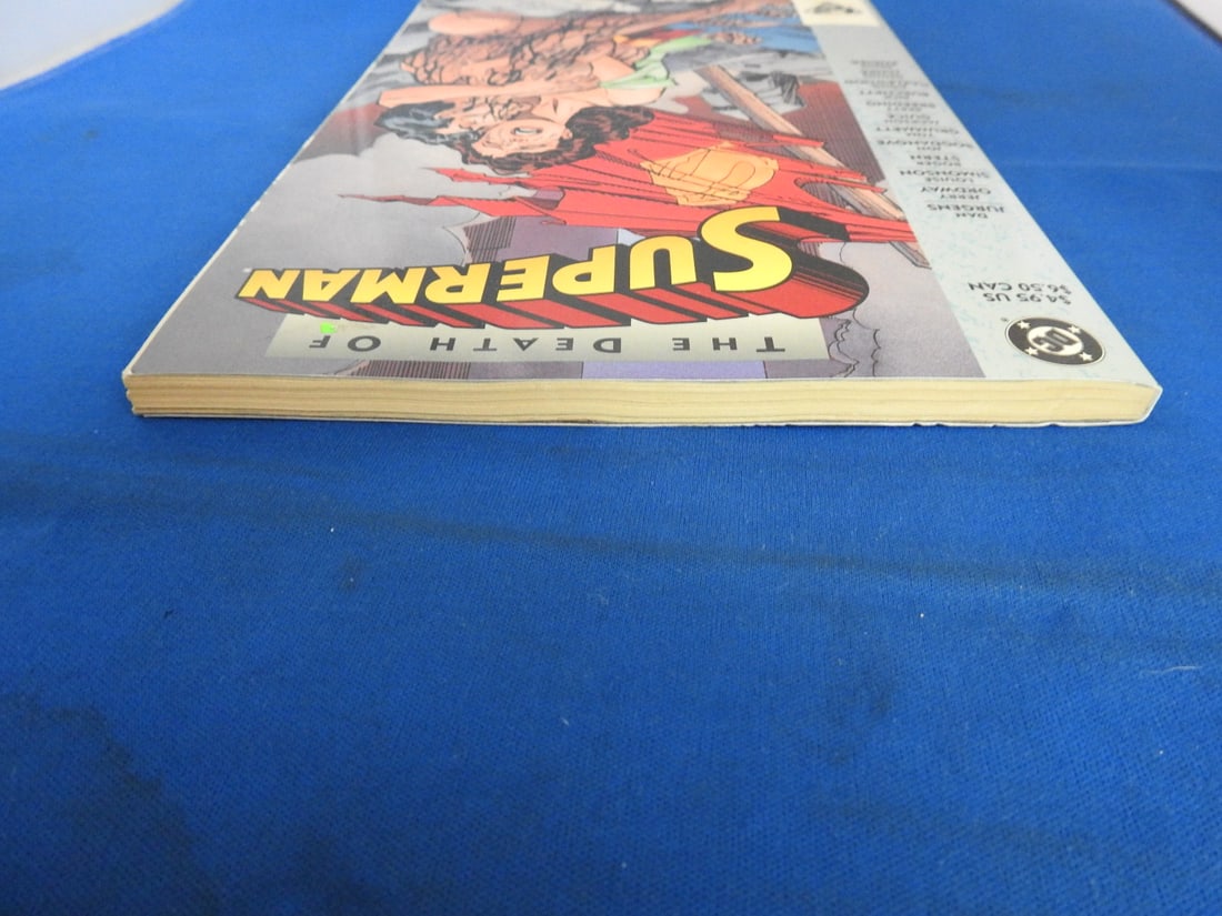 The Death of Superman Trade Paperback - 1993 - 9