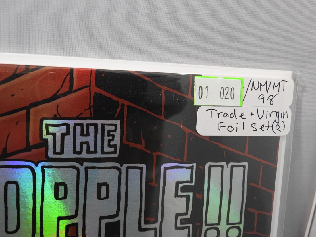 The Glopple!! #1 Matching Trade & Virgin Foil Variant Set - 4/5 - 3