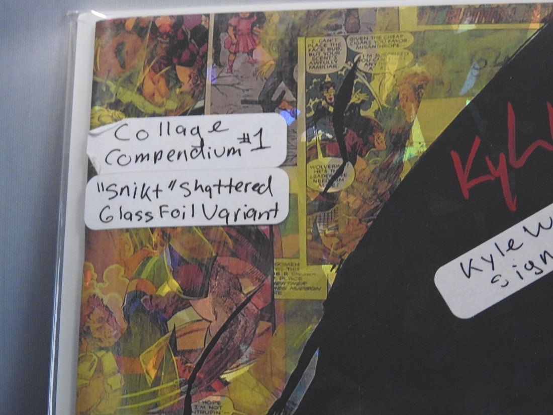 2024 MegaCon Orlando Collage Compendium #1 Shattered Glass Foil Variant - Signed - 3