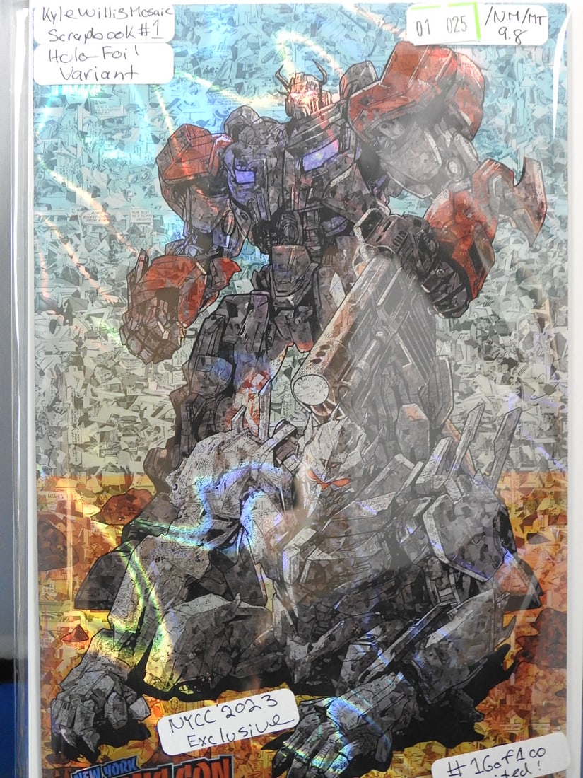 Mosaic Scrapbook #1 Holo-Foil / Rainbow Foil Variant - 5