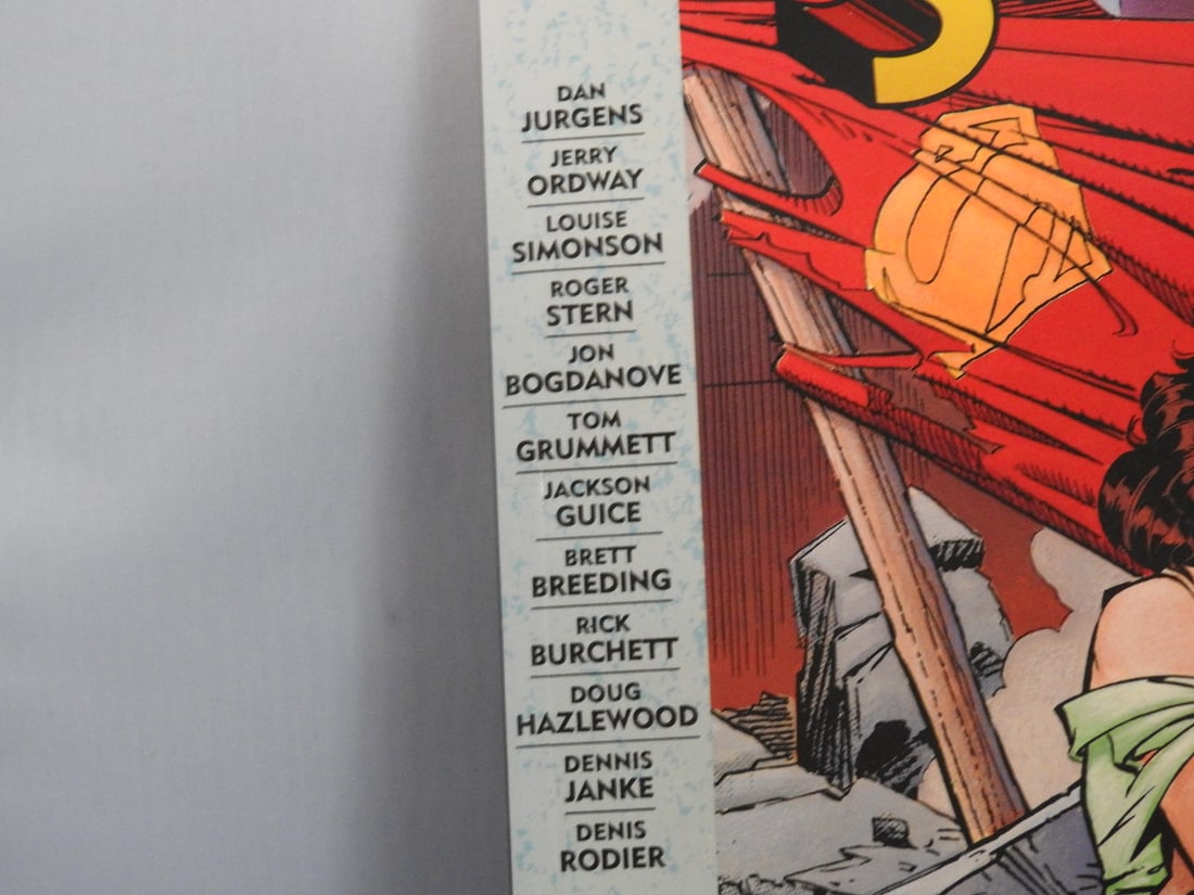 The Death of Superman Trade Paperback - 1993 - 4