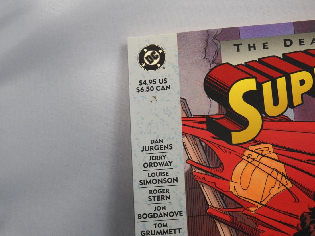 The Death of Superman Trade Paperback - 1993 - 5