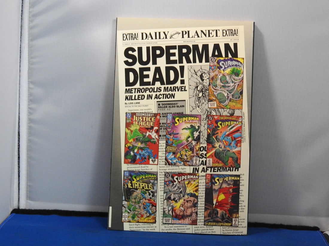The Death of Superman Trade Paperback - 1993 - 6