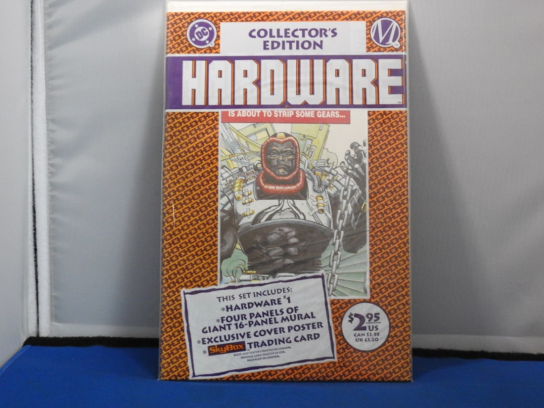 Hardware #1 - 1993 Factory Polybagged Collector’s Edition: Hardware #1, 1993 factory-polybagged Collector’s Edition, sealed as photographed.