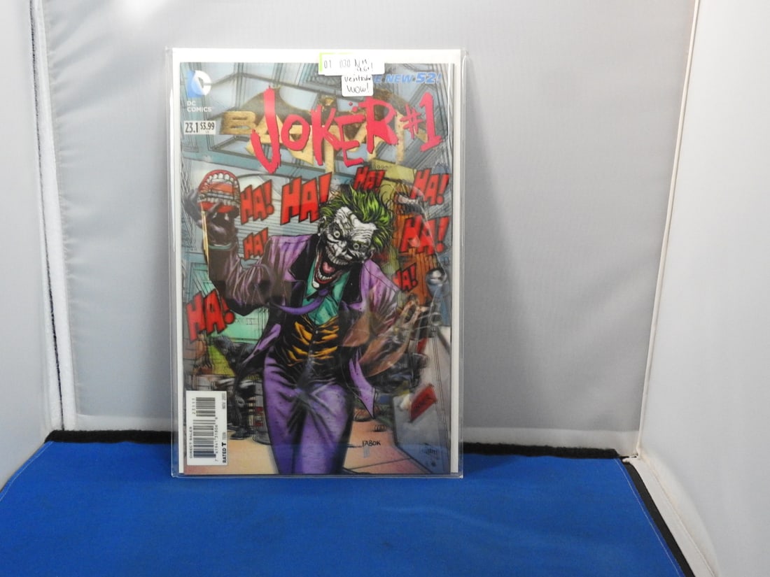 Batman #23.1 Joker #1 - Villains Month 3D Lenticular Cover (1 of 5)