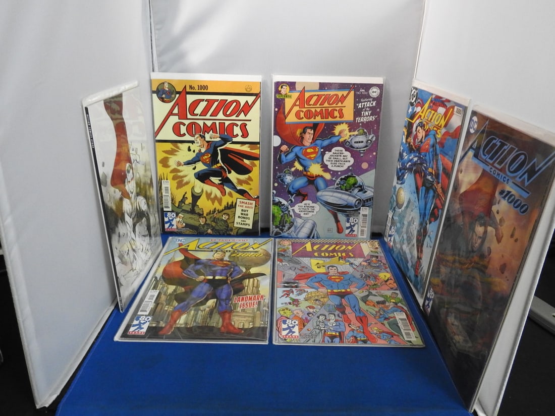 Action Comics #1000 Decade Variant Cover Lot (1 of 15)