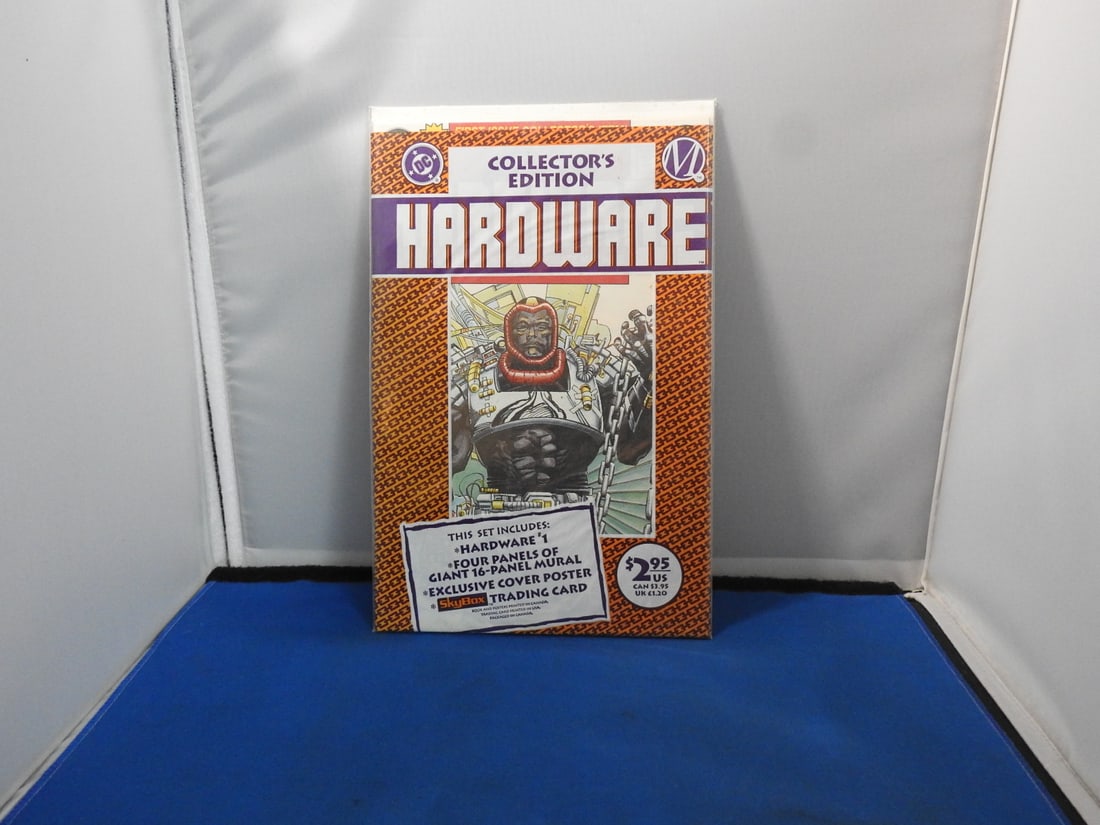 Hardware #1 - 1993 Factory Polybagged Collector’s Edition: Hardware #1, 1993 factory-polybagged Collector’s Edition, sealed as photographed.