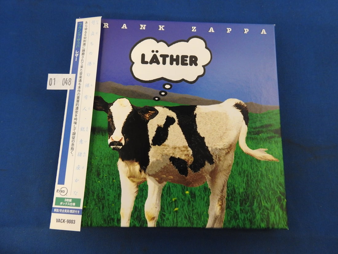 Frank Zappa Lather Japanese 3-CD Box Set with Obi - 2