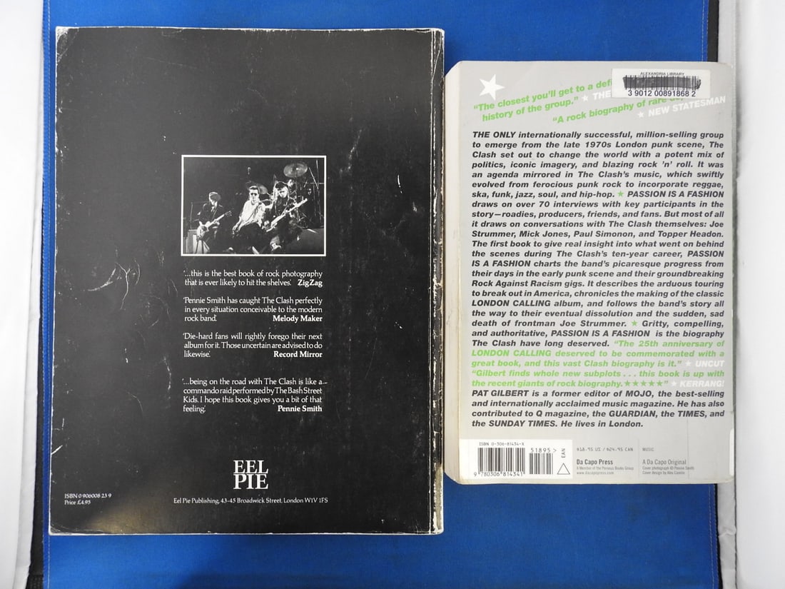 The Clash Two-Book Lot - The Clash & Passion Is a Fashion - 3