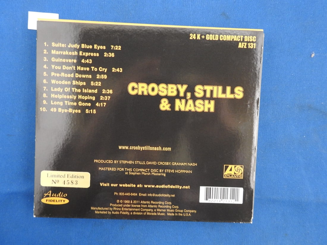 Crosby, Stills & Nash Gold CD - 2
