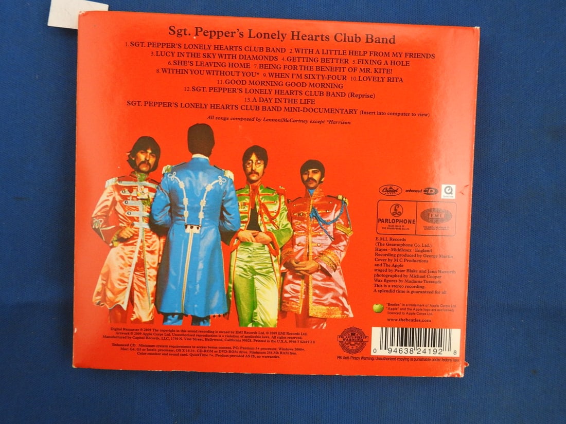The Beatles Sgt. Pepper's Lonely Hearts Club Band Deluxe CD Box Set - 2