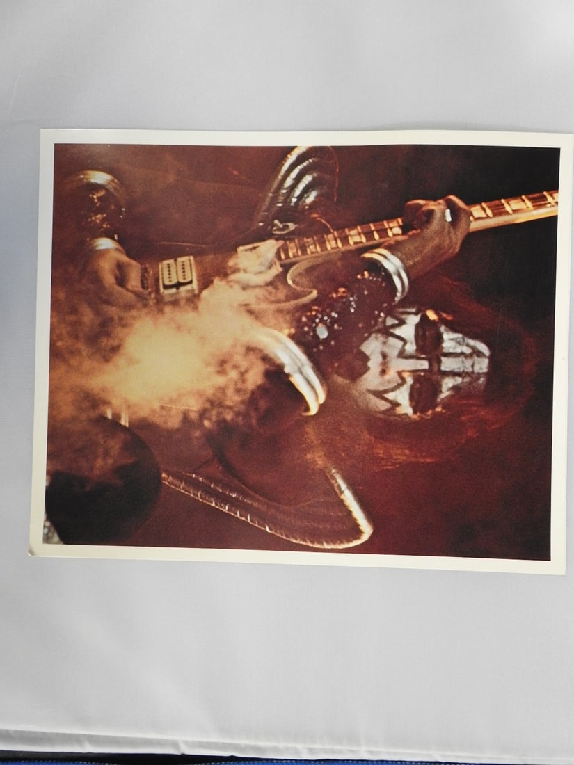 KISS Concert Photo Memorabilia Lot - 6 Prints - 4