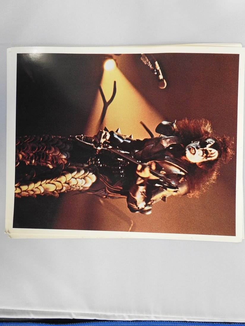 KISS Concert Photo Memorabilia Lot - 6 Prints - 6