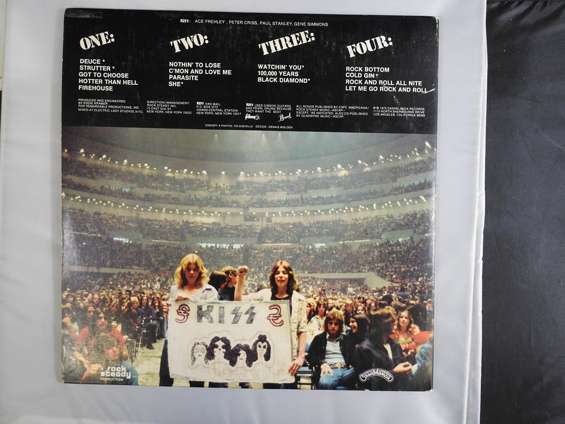 KISS Alive! Double Vinyl LP with Booklet - 2