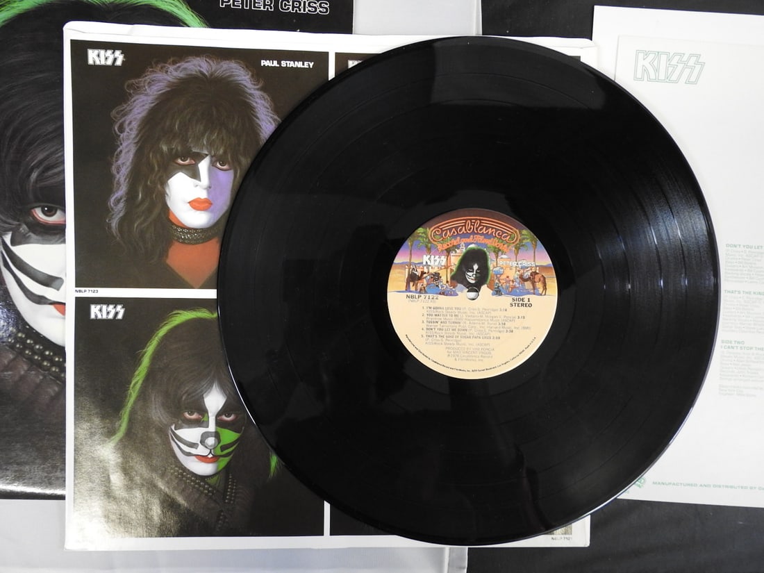 KISS Peter Criss 1978 Solo Vinyl LP - 3