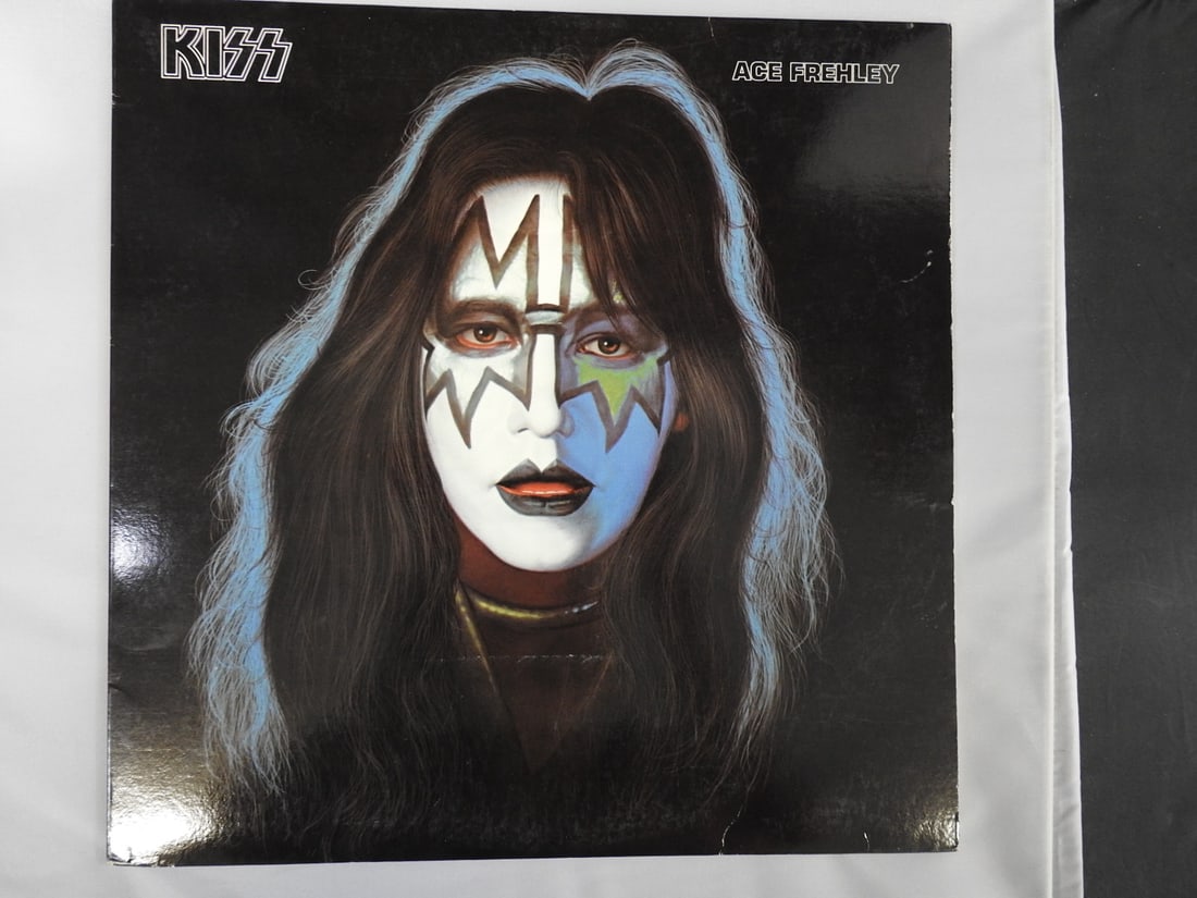 KISS Ace Frehley 1978 Solo Vinyl LP with Poster (1 of 5)
