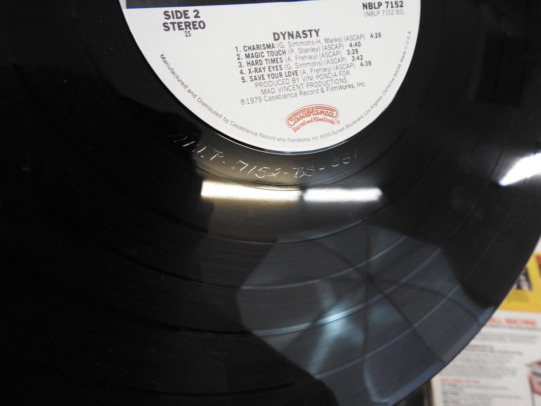 KISS Dynasty Vinyl LP with Inserts - 4