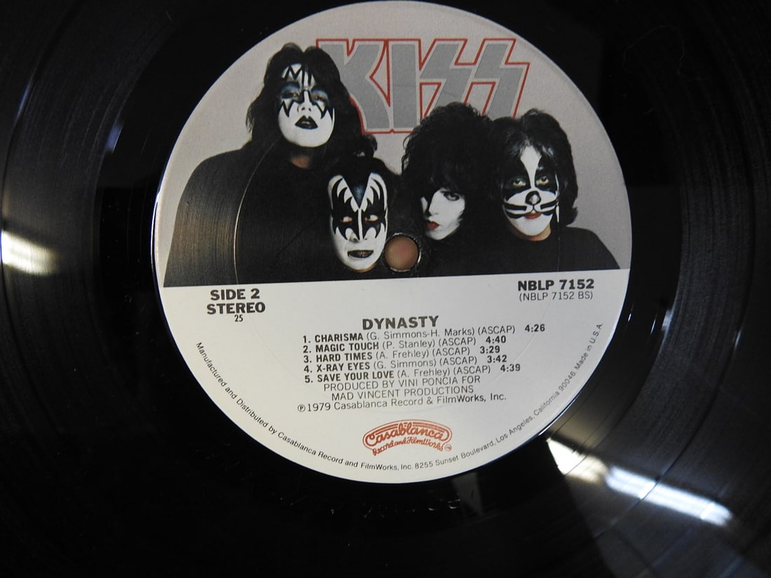 KISS Dynasty Vinyl LP with Inserts - 5