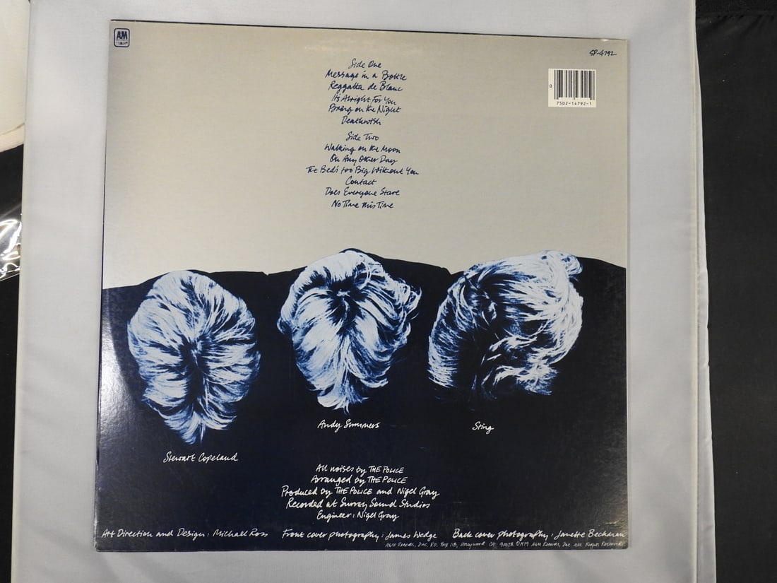 The Police Reggatta de Blanc Vinyl LP - 2