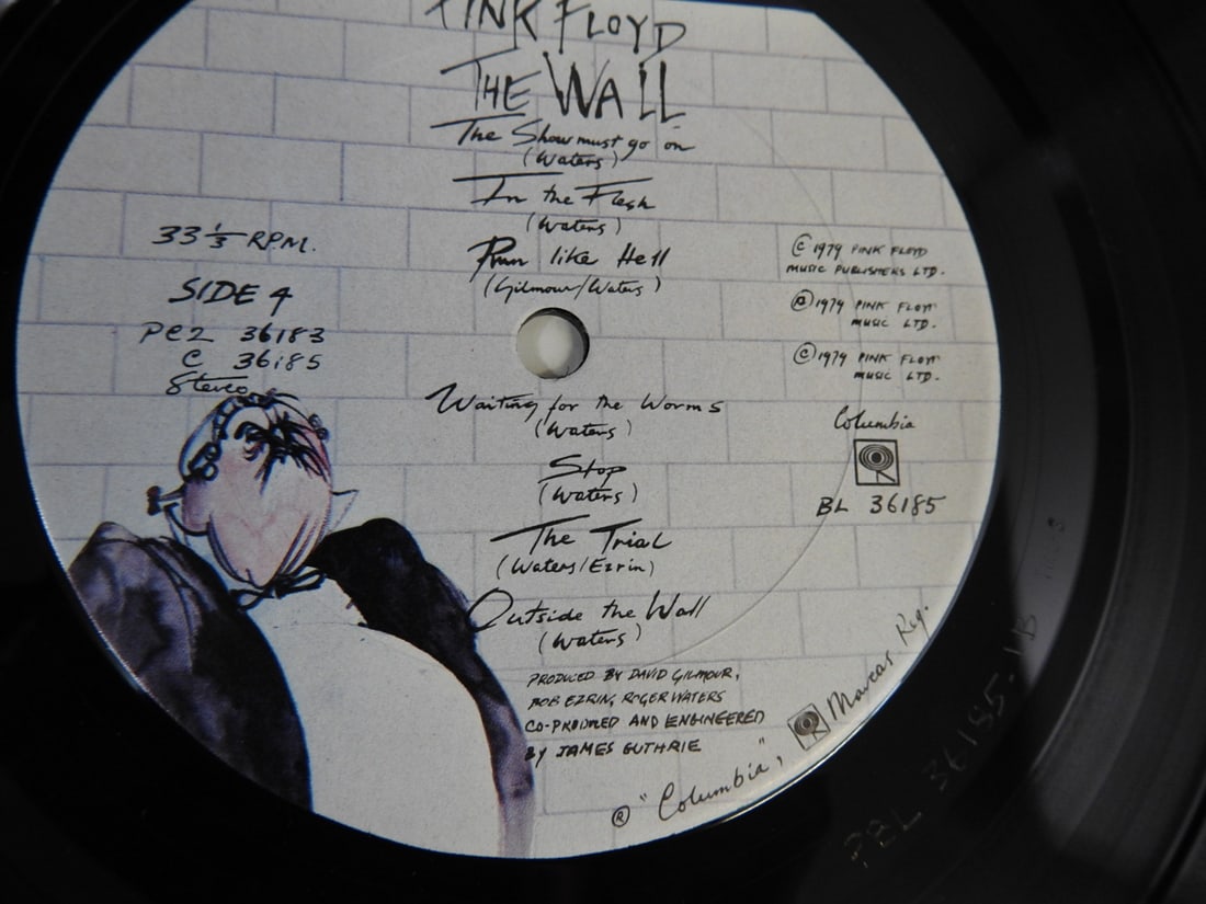 Pink Floyd The Wall Double Vinyl LP - 12