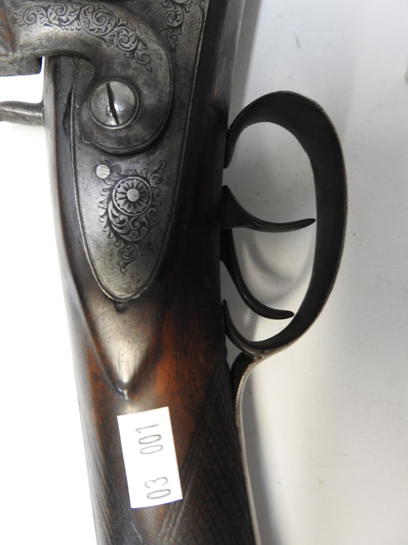Hilyard Double-Barrel Percussion Smoothbore – London Fine Twist - 5