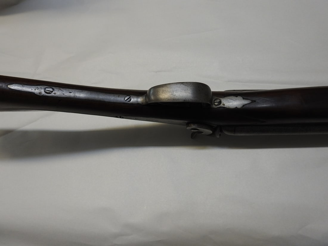 Wm. Moore & Co. London Double-Barrel Percussion Shotgun – Damascus - 7