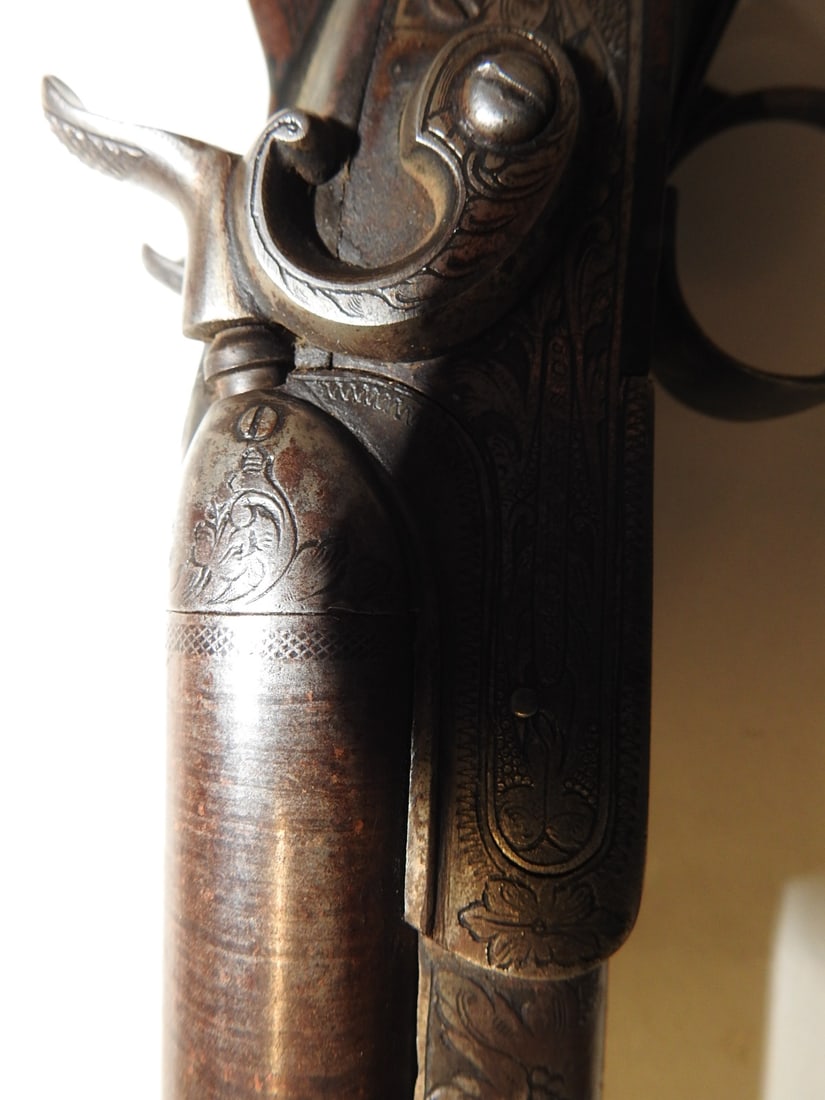 Stanley Arms Co. Belgian Double-Barrel Hammer Shotgun – Fine Laminated Steel - 3