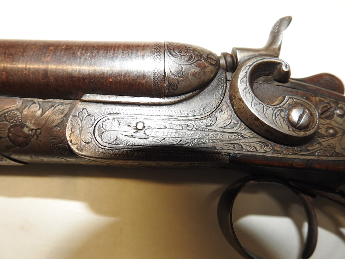 Stanley Arms Co. Belgian Double-Barrel Hammer Shotgun – Fine Laminated Steel - 4