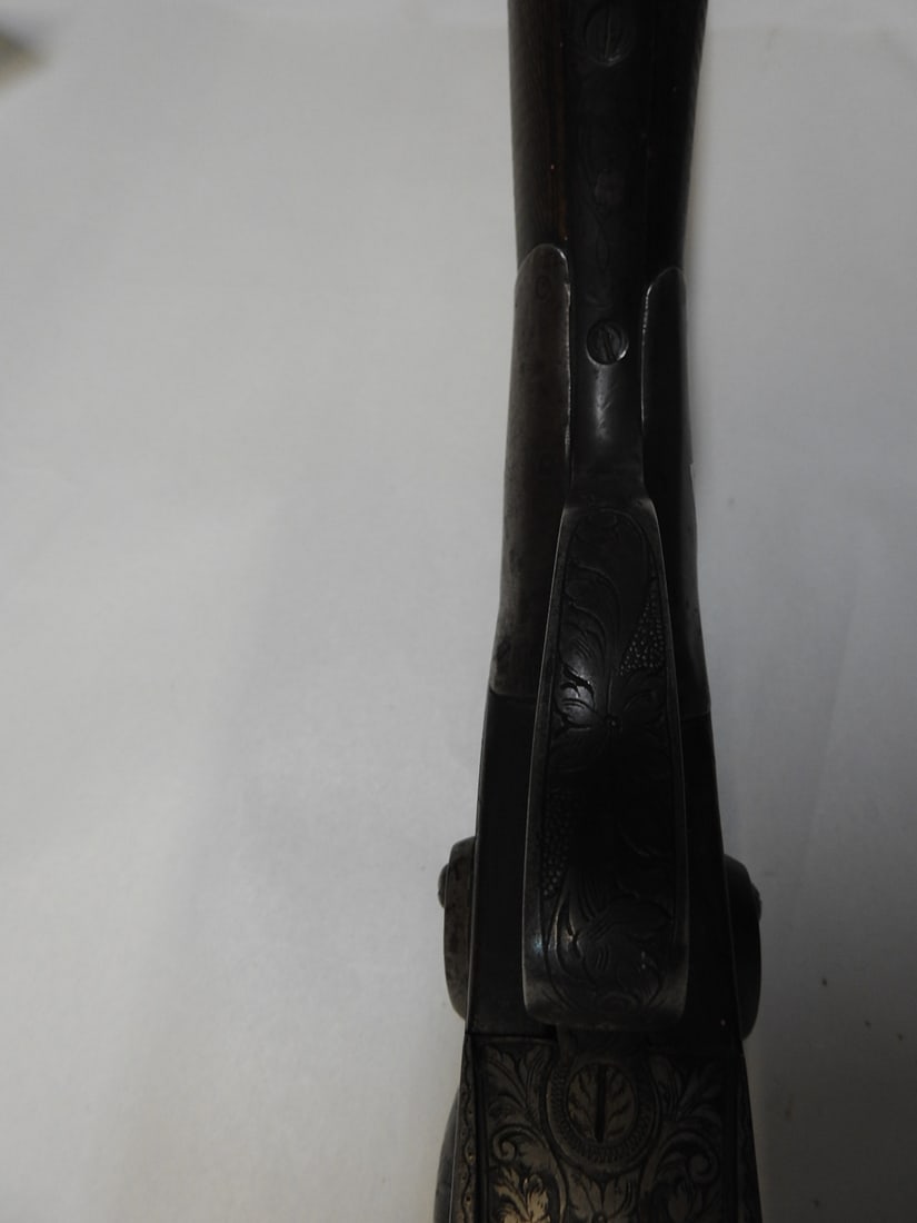 Stanley Arms Co. Belgian Double-Barrel Hammer Shotgun – Fine Laminated Steel - 8