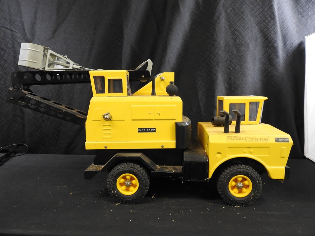 Tonka Mighty Crane Pressed-Steel Model - 5