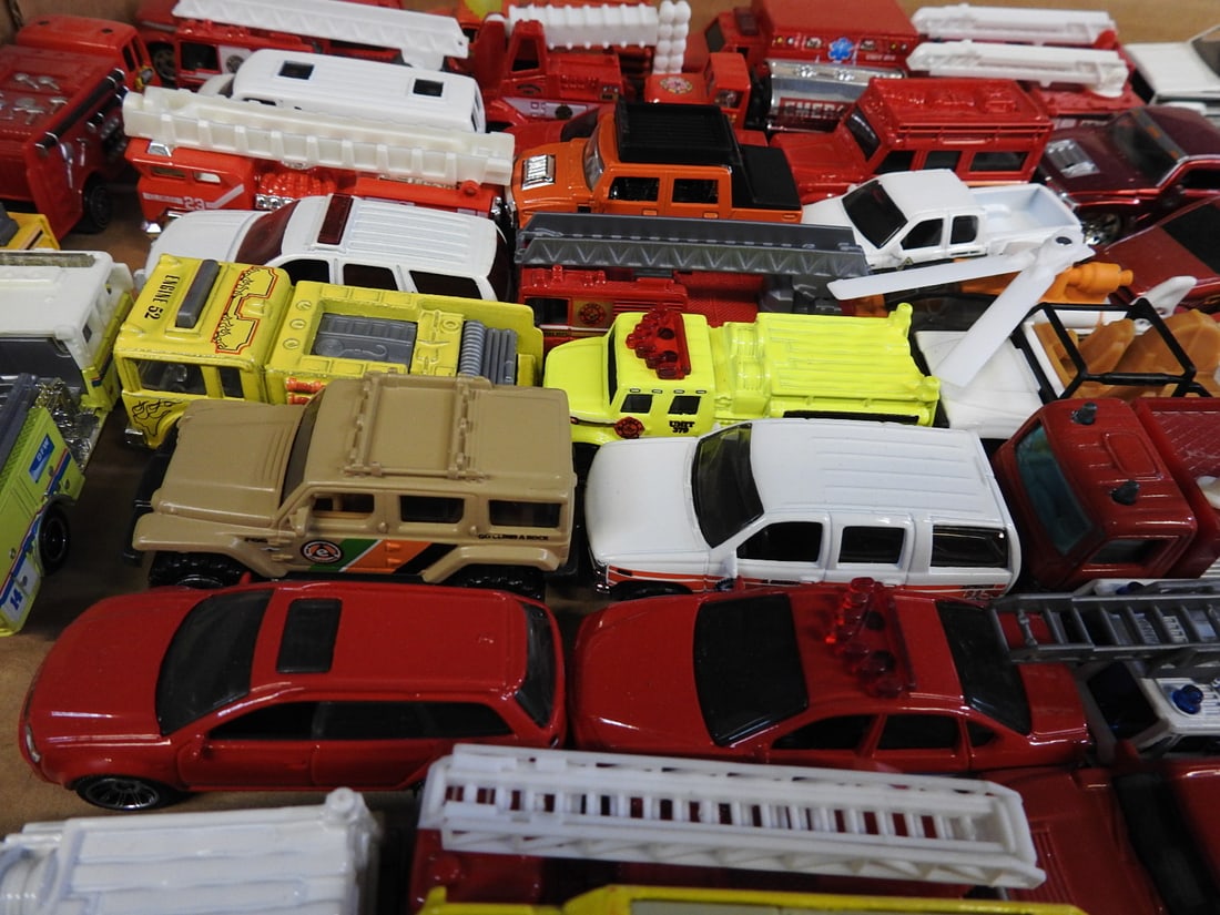 Large Assortment of Matchbox, Hot Wheels and Other Die-Cast Vehicles - 2