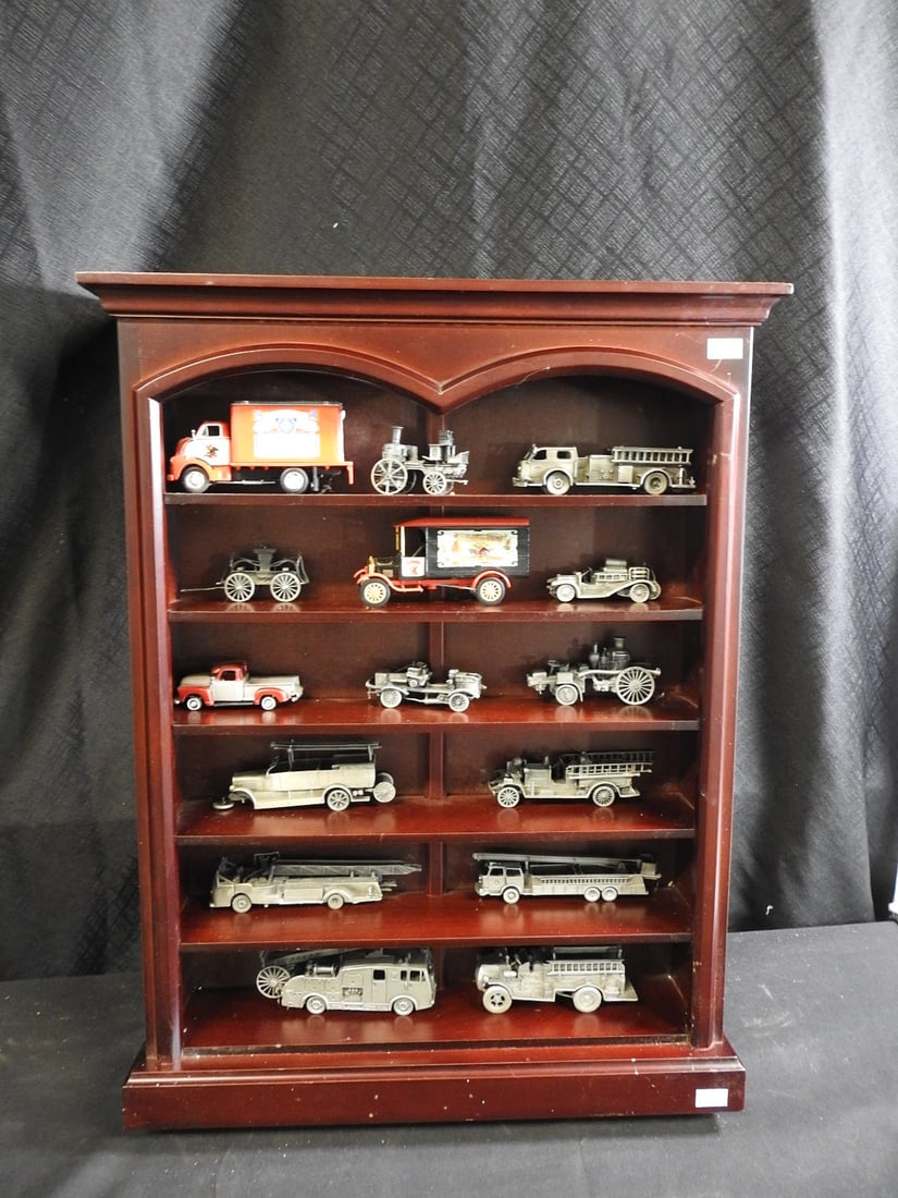 Display Case with Fire Apparatus Models (1 of 4)
