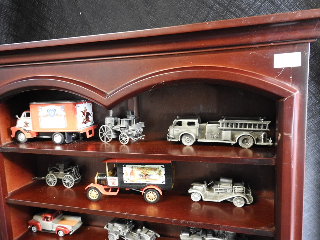Display Case with Fire Apparatus Models - 2