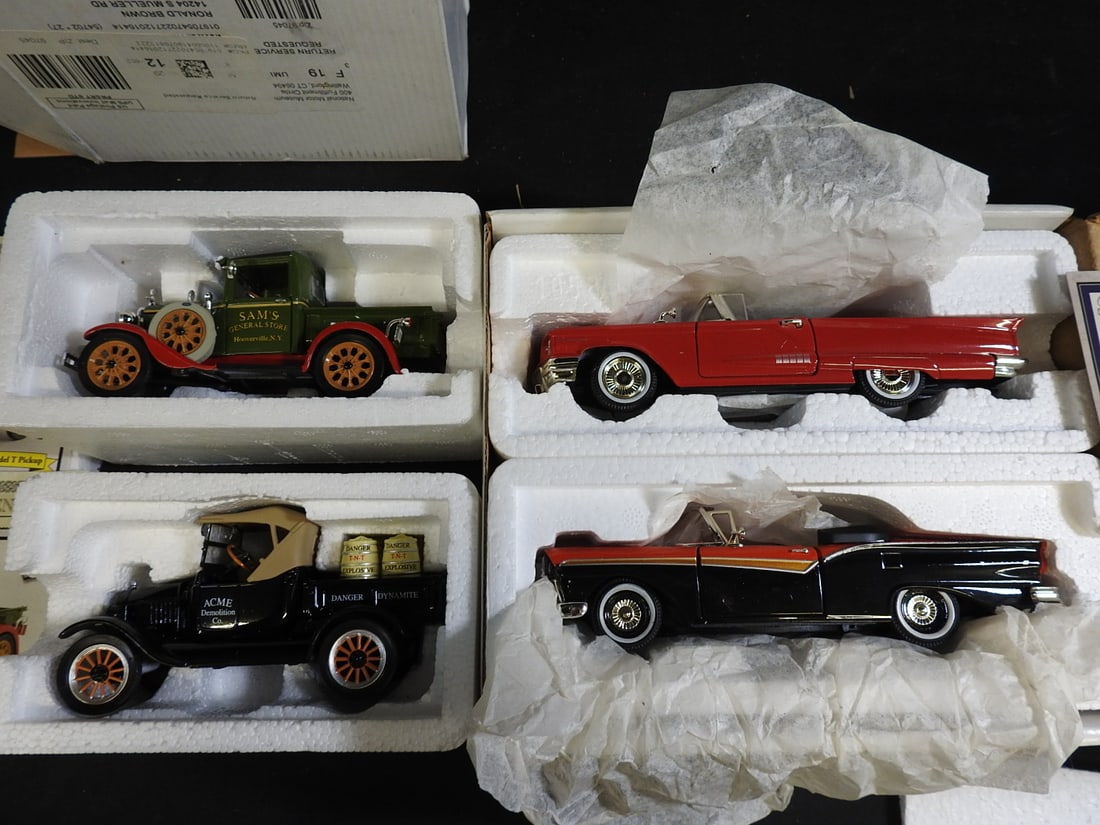 National Motor Museum Mint Ford Model Collection, Lot of 4 (1 of 3)
