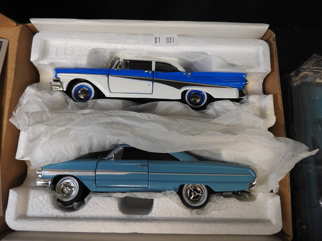 National Motor Museum Mint Silver Age of Ford Models, Lot of 4 (1 of 3)