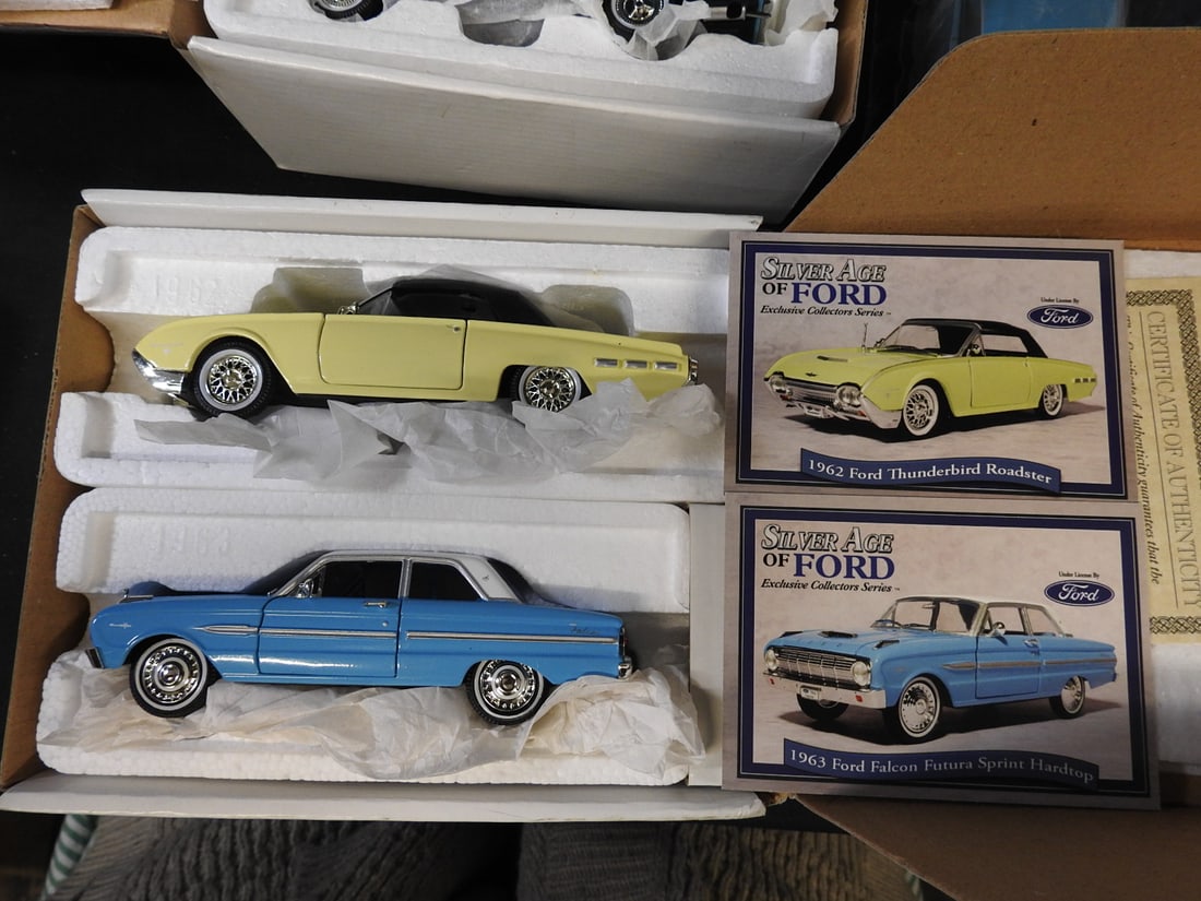 National Motor Museum Mint Silver Age of Ford Models, Lot of 4 - 3