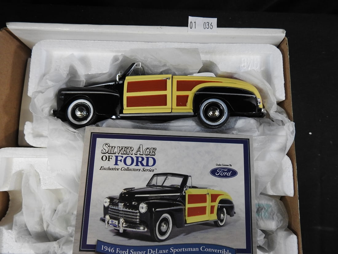 National Motor Museum Mint Silver Age of Ford Models, Lot of 3 (1 of 4)