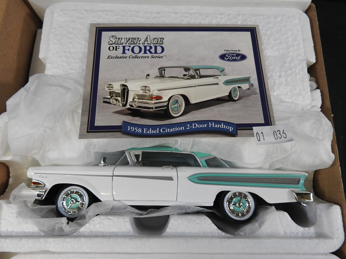 National Motor Museum Mint Silver Age of Ford Models, Lot of 3 - 2