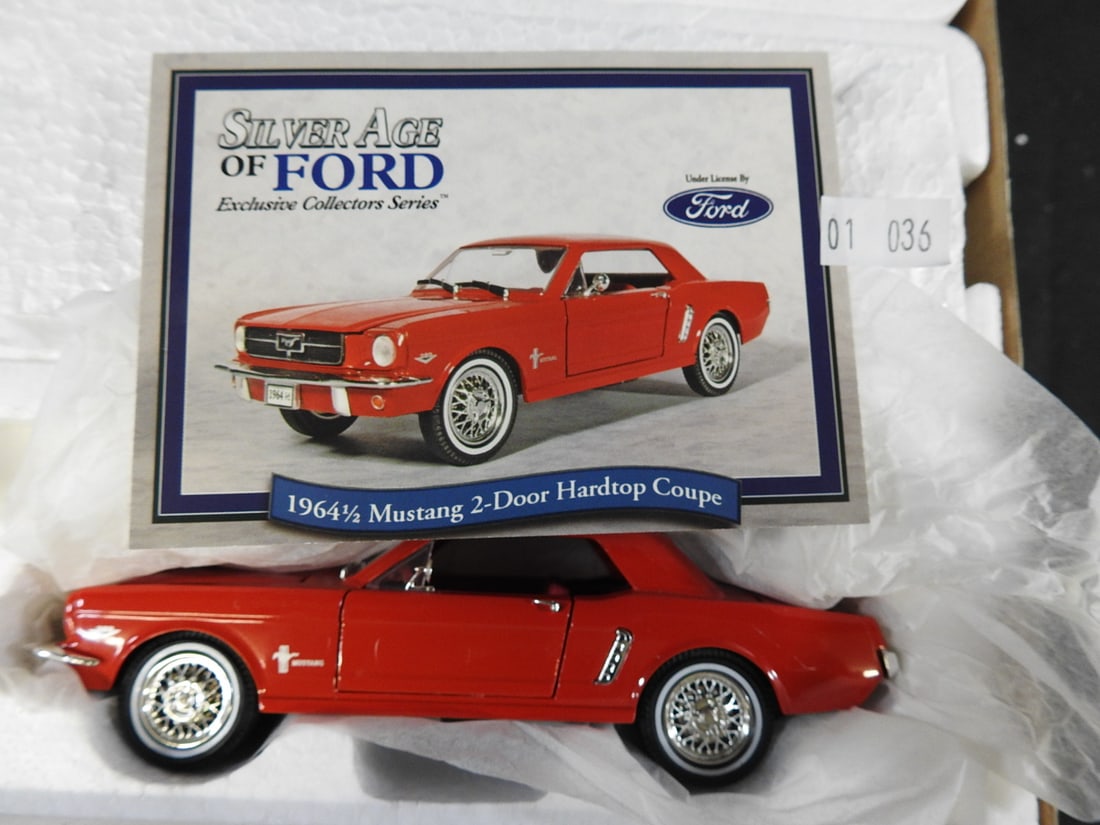 National Motor Museum Mint Silver Age of Ford Models, Lot of 3 - 3