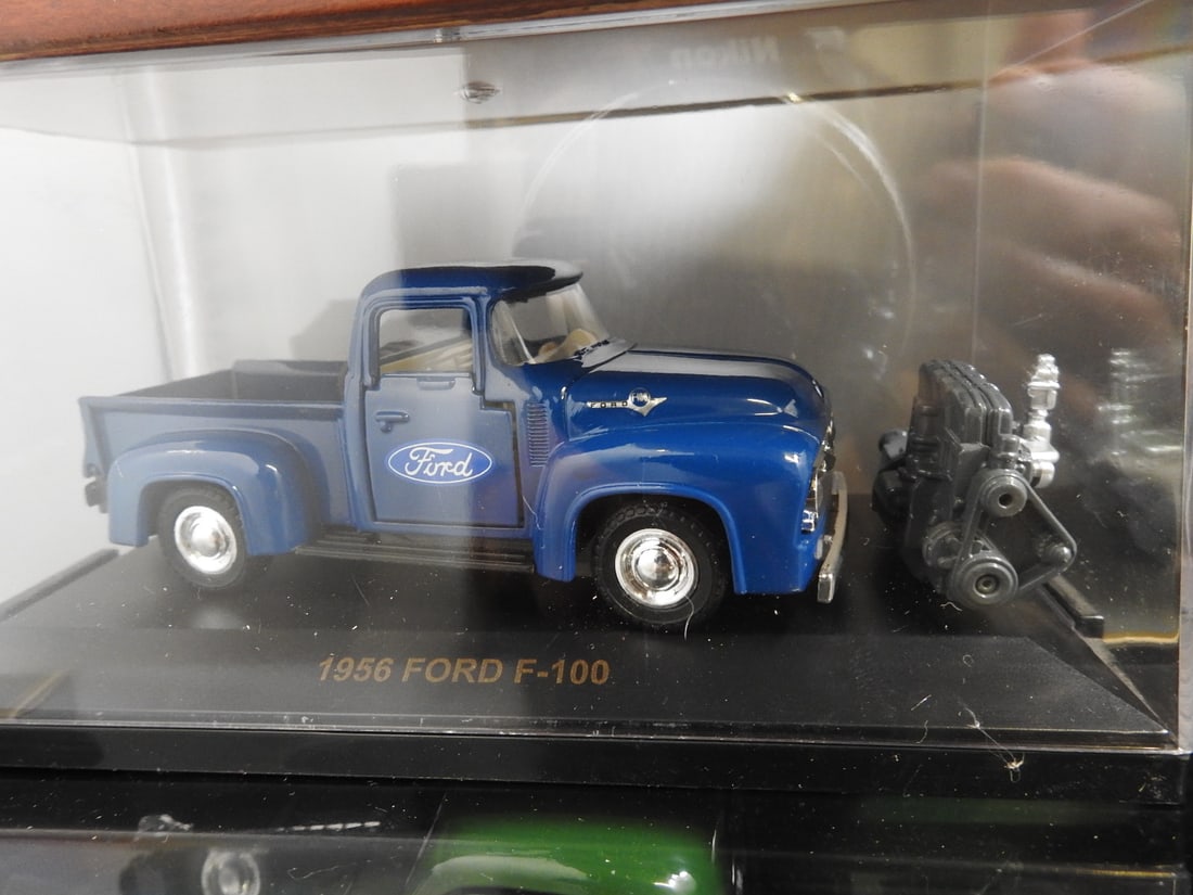 Ford, Plymouth and GMC Model Trucks, Lot of 8 - 3