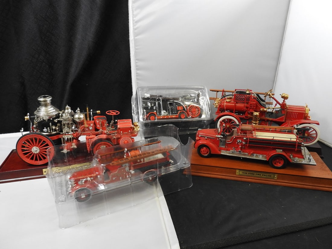 Fire Apparatus Model Collection, Lot of 5 (1 of 6)
