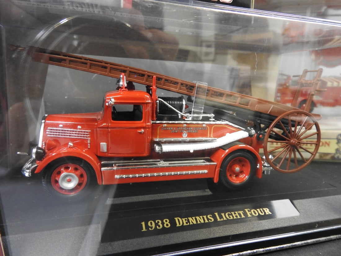 Boxed Fire Truck Models, Lot of 5 - 4