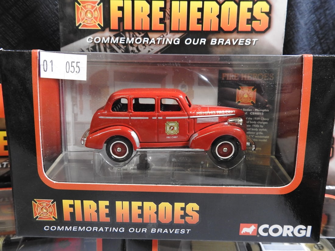 Corgi Fire Heroes Fire Apparatus Models, Lot of 5 - 3