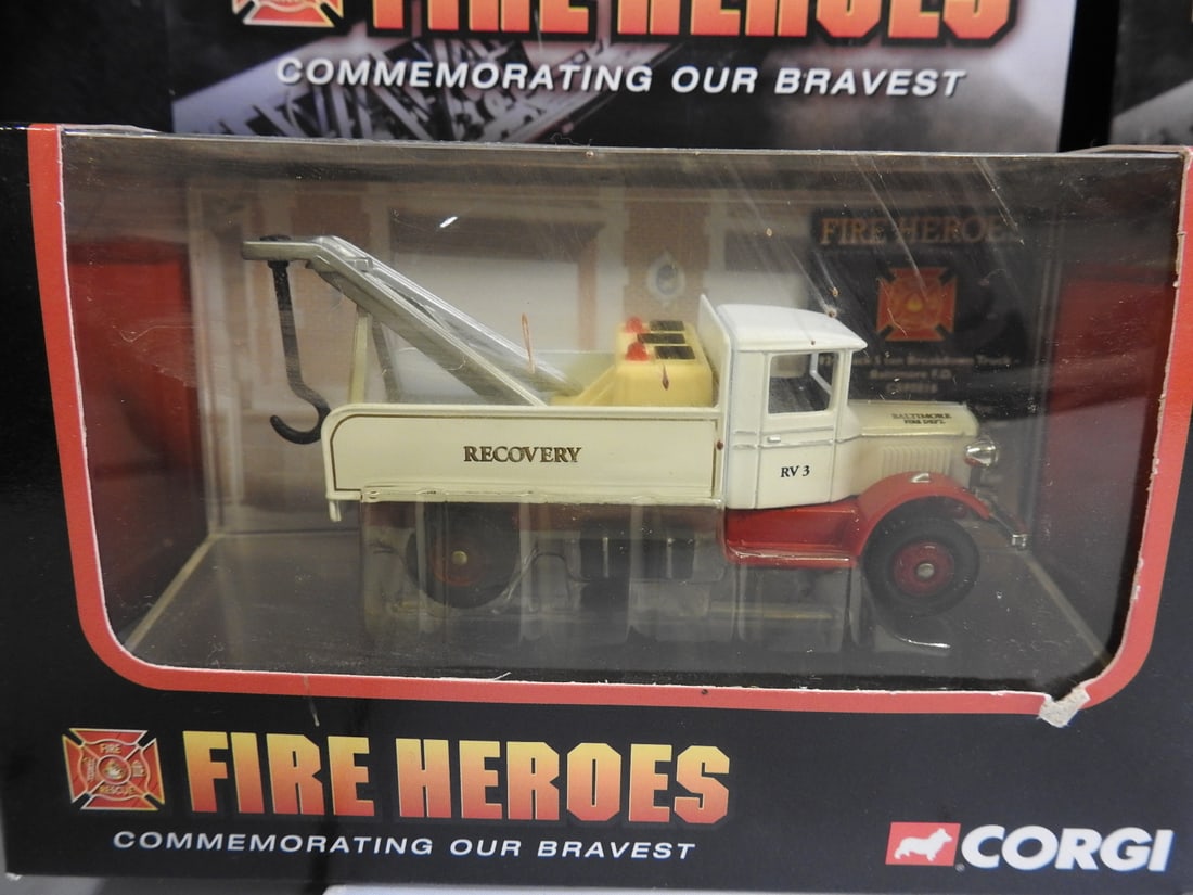 Corgi Fire Heroes Fire Apparatus Models, Lot of 5 - 4